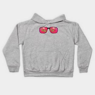 Take off your rose coloured glasses and wake up Kids Hoodie